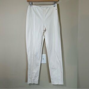 Max Mara Women's‎ Pointe Trousers Small White Cream